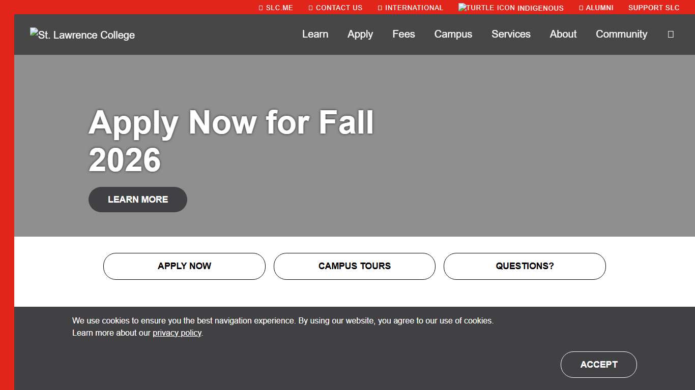 Home - St. Lawrence College